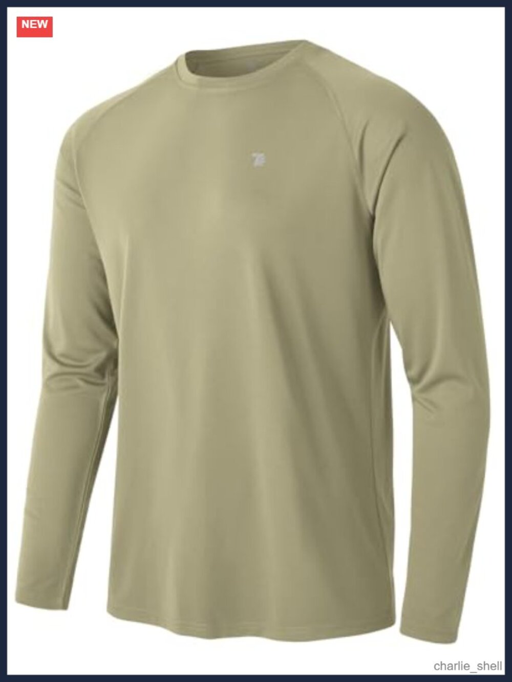 Mens Long Sleeve UPF 50+ Sun Protection Hiking Shirt Lightweight Dry Fit